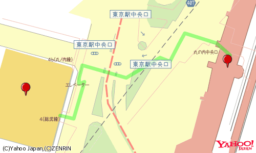 経路地図の設置方法 経路地図の設置方法